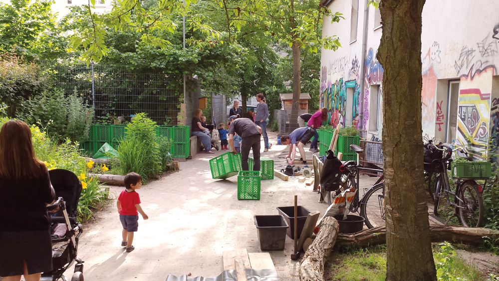 MOTTE-Nachbarschaftsgarten, Foto: Fabian Berger