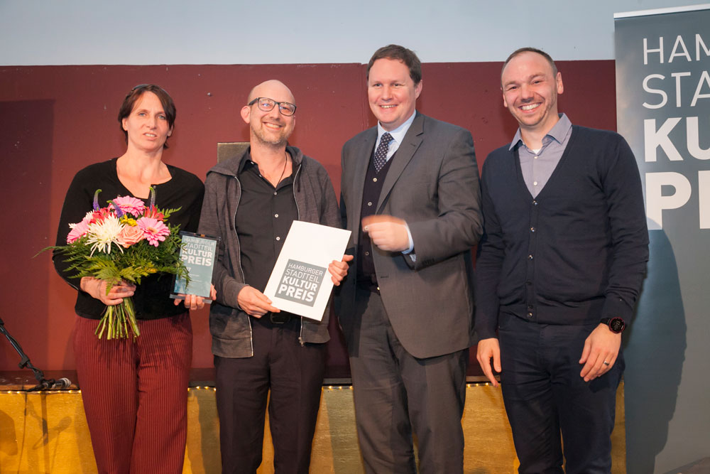 Gewinner, Senator und Laudator