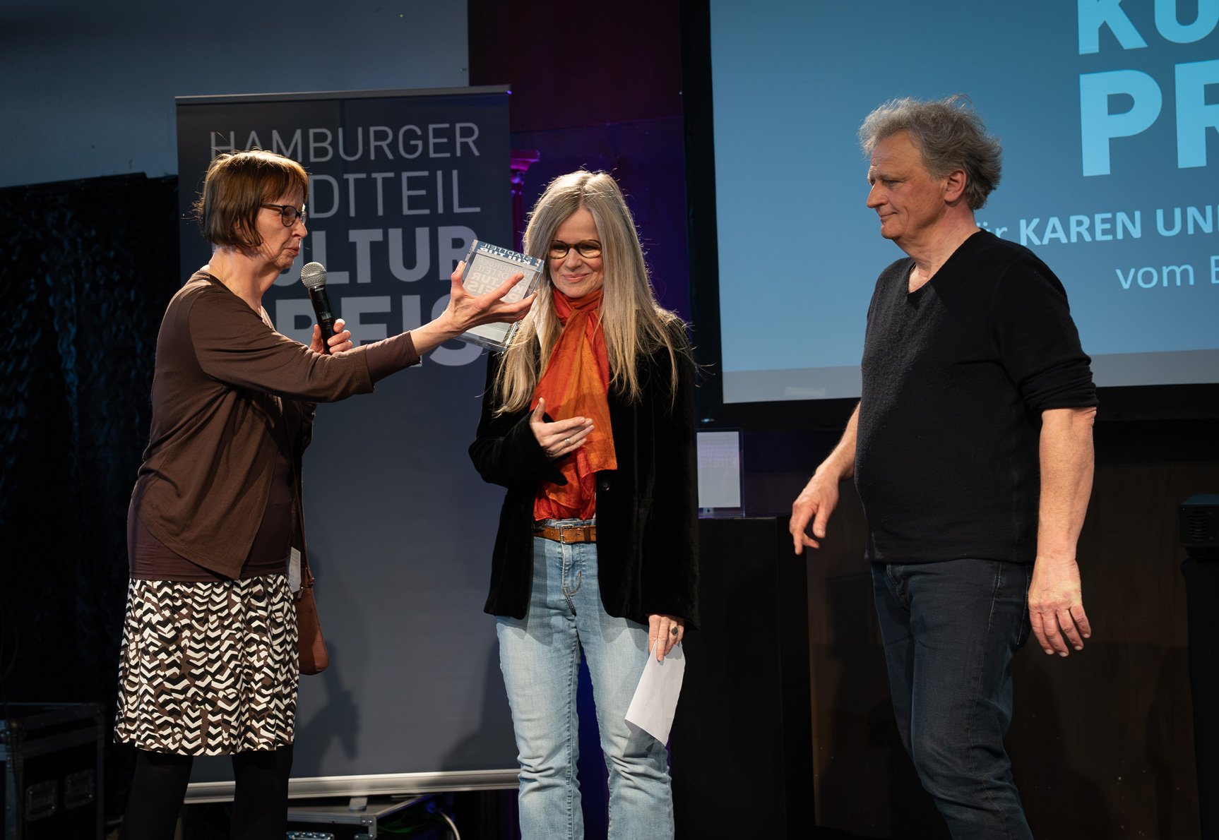 Karen und Nepomuk Derksen erhalten den Sonderpreis.