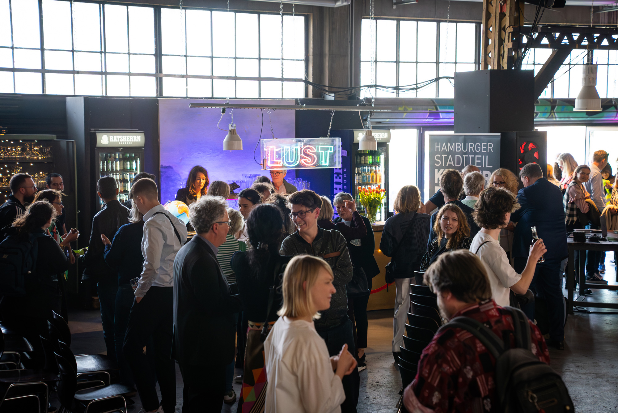 Meet&Greet in der Halle